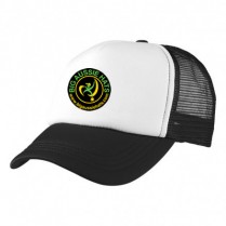 Big Size (60-65cm) Black / White Trucker Cap Branded with BAH Logo 2