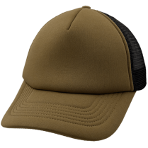 Brown Big Size (59-63cm) Trucker Cap (Plain)
