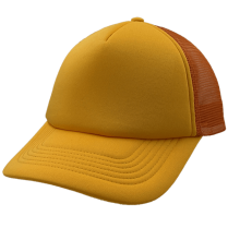 Orange Big Size (59-63cm) Trucker Cap (Plain)