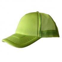 Lime Green Big Size (60-64cm) Trucker Cap (Plain)