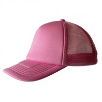 Pink Big Size (60-64cm) Trucker Cap (Plain)
