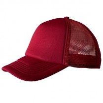 Red Big Size (60-64cm) Trucker Cap (Plain)