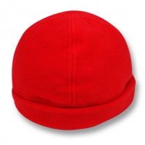 Big Size (61-65cm) Red Polar Fleece Beanie (Plain)