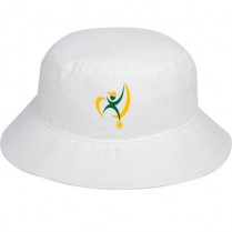 2-3XL Whitsunday White Bucket Hat (Branded)